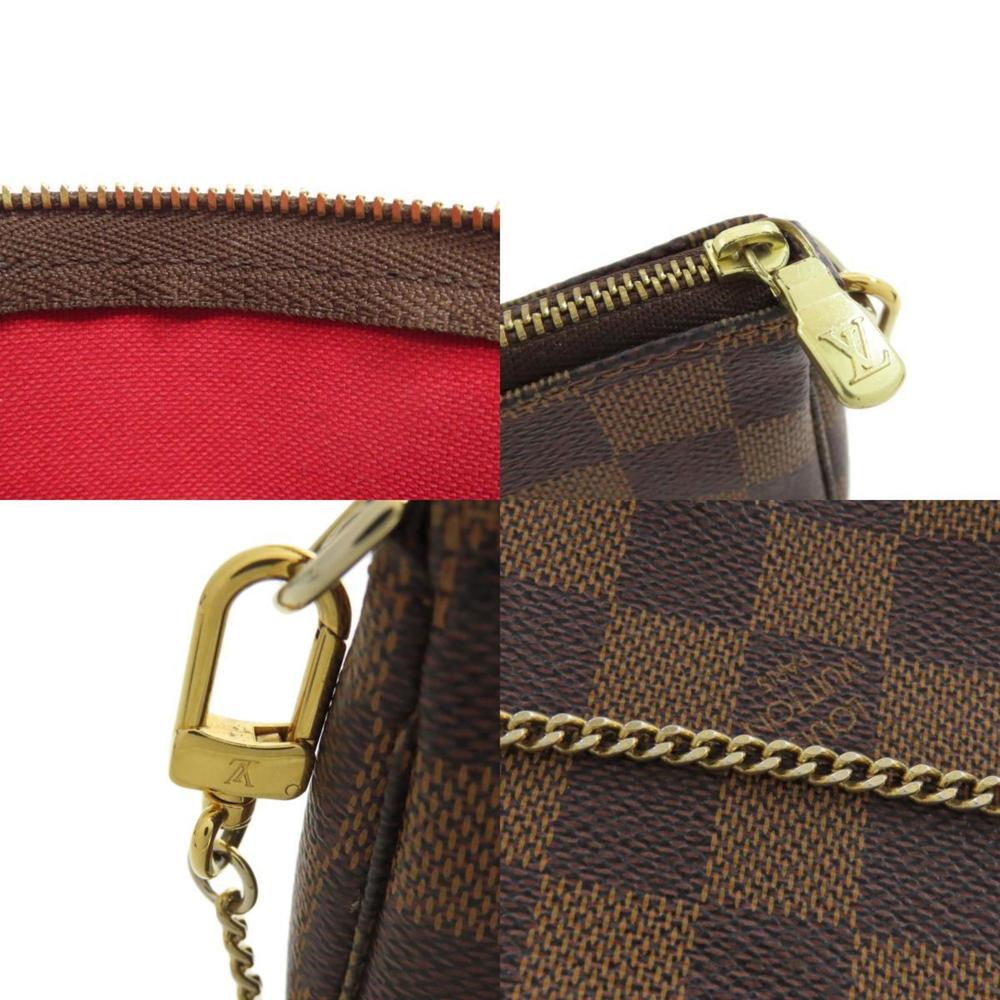 LOUIS VUITTON Brown Damier Pouch - Picture 9 of 11